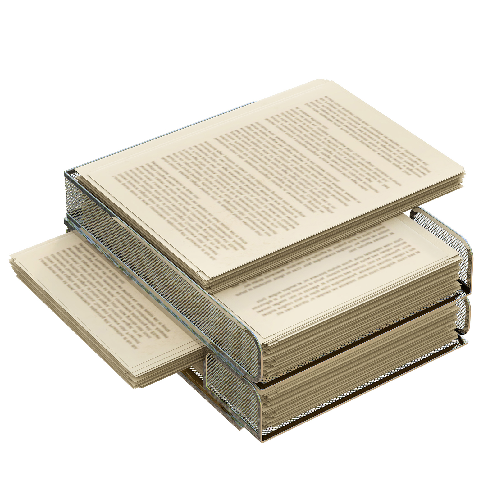 Unique Side Open Tray